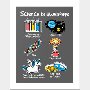 Science is awesome Posters and Art